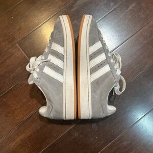 Adidas White and Gray Sneakers